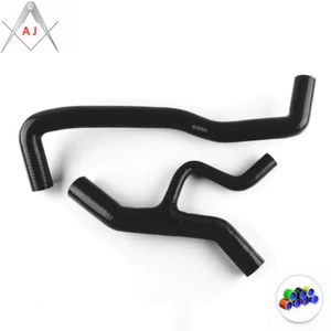 For 1996-2004 FORD MUSTANG GT 4.6L V8 Black Silicone Radiator Coolant Hoses Kit - Picture 1 of 3