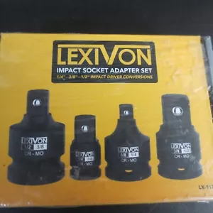 LEXIVON Impact Steckschlüssel Adapter und Reduzierstück 4-teiliges Set - Bild 1 von 2