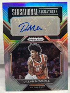 Dillon Mitchell 2023-24 Panini Prizm Draft Picks Silber Prizm RC Autogramm Auto - Bild 1 von 2