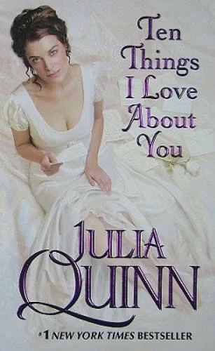 Ten Things I Love About You - Mass Market Paperback By Quinn, Julia - GOOD Foto 1 de 1