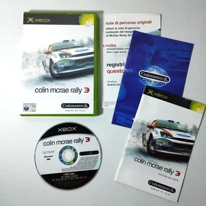 Colin Mcrae Rally 3 Microsoft Xbox Game Codemasters PAL ITA Complete - Picture 1 of 11