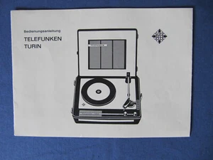 Telefunken Turin - Bedienungsanleitung - Bild 1 von 1