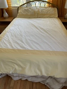 3-Piece Full/Queen Restoration Hardware Duvet Set - Picture 1 of 15