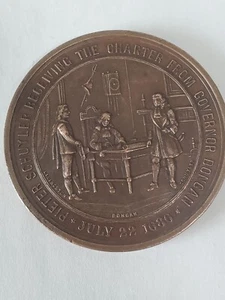 Bronzemedaille zum 200-jährigen Jubiläum ""Stadt Albanien - Bild 1 von 24