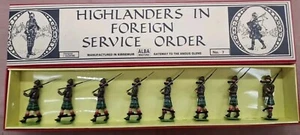 ALBA MINIATURES TRADITIONAL METAL TOY SOLDIER SET BRITAINS COMPATIBLE 1.32 B19 - Picture 1 of 2