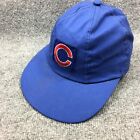 Vintage Chicago Cubs Hat Cap Fitted Small Mens Mlb Baseball Blue Union Made