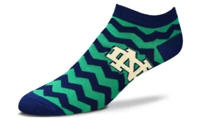 Calcetines unisex University of Notre Dame Fighting Irish Logo No Show talla MED Foto 1 de 3