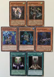 YuGiOh 7 Card Guardian Set/Lot - Picture 1 of 1