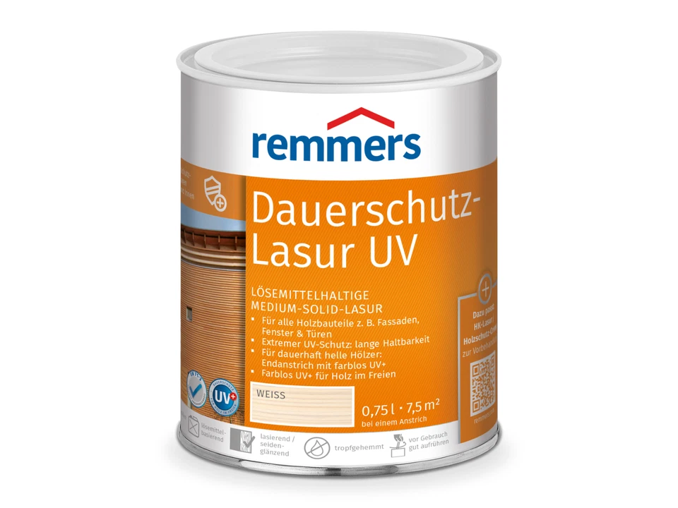 5 L Remmers Aidol Langzeit Lasur UV Holzfarbe (Dauerschutz Lasur UV) - Bild 1 von 1