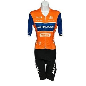 MekTrax Automatic Riding Uniform Cycling Jersey & Compression 9.5”Padded Shorts