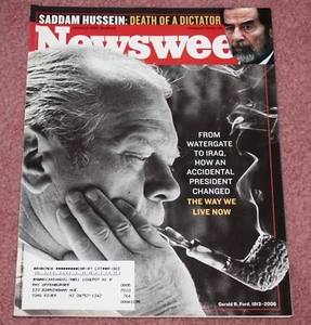 NEWSWEEK MAGAZINE - 01/08/07 - GERALD FORD COVER; SPECIAL REPORT ON HIS LEGACY - Foto 1 di 1