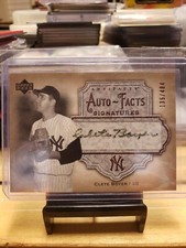 2006 Upper Deck Artifacts Clete Boyer Autograph Card #/484