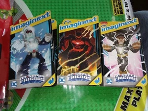 Fisher Price Imaginext Super Hero Friends Batman Black Adam & Mr Freeze Figuren - Bild 1 von 4