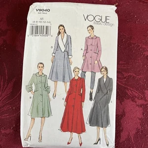 vogue sewing pattern coat - Picture 1 of 3
