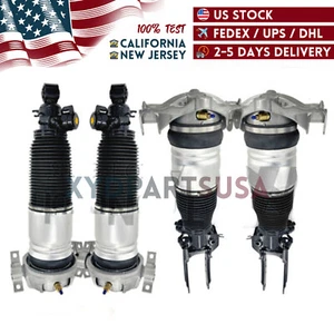 Full Set Front Rear Air Suspension Struts For Audi Q7 Porsche Cayenne VW Touareg - Picture 1 of 18