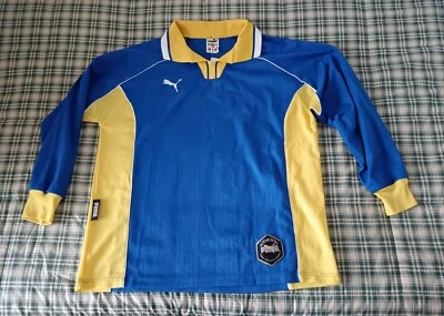 Camiseta de futbol retro manga larga PUMA Talla M. Usada pero en muy buen estado - Imagen 1 de 4