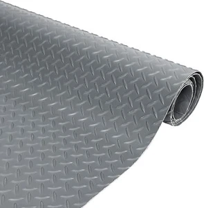 Garage Floor Mat 7.8X18FT Thickened Rubber Garage Flooring Roll 2.8mm - Picture 1 of 7