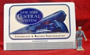 NYC - AERODINÁMICA Y REFINADA ___ #140 CARTELERA DE HOJALATA ESCALA O/S - Imagen 1 de 3