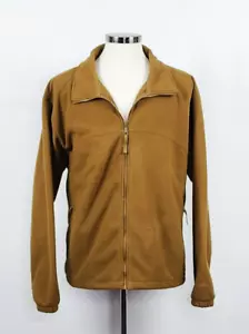 Cabela's Coyote Brown Fleece Full Zip Jacket Men's Size XL Regular - Picture 1 of 6