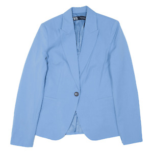 ZARA Blazer Jacket Blue Womens XS