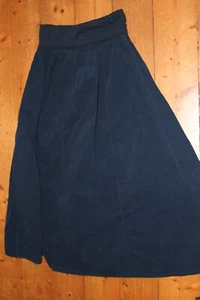 Julia Wang Cordrock; Marine, sehr schön, lang; Baumwolle; Gr.36-44; Neu - Bild 1 von 3