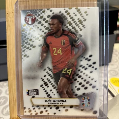 2023 Topps Pristine Road to UEFA Euro 2024  Lois Openda Loïs Openda #15 - Image 1 of 2