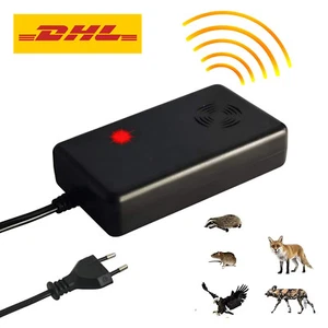 Marderschreck mit Stecker 50m² Marderabwehr Ultraschall Dachboden Haus Garage - Bild 1 von 8