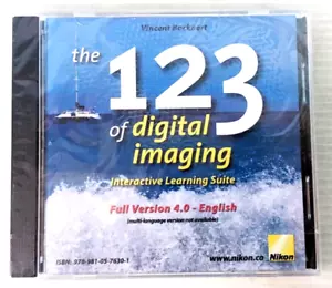 The 123 Of Digital Imaging Vincent Bockaert Nikon CDROM New Sealed Full Ver. 4 - Picture 1 of 3