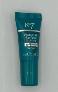 No7 Protect & Perfect Intense Advanced Serum Neck & Face Skin Care 0.16 fl oz - Picture 1 of 2