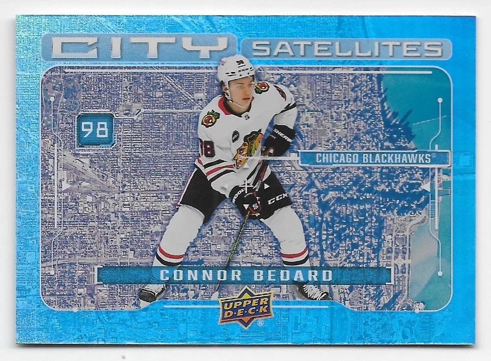 24/25 UPPER DECK SERIES 1 CITY SATELLITES Hockey (#CS1-CS20) U-Pick From List - Image 1 of 1