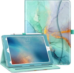 Case for iPad Pro 9.7 Inch 2016 Multi-Angle Viewing Folio Smart Stand Back Cover - Picture 1 of 13