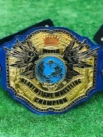 world Heavyweight Wrestling Championship Belt Adult Size Replica 4mm zinc plates Cover