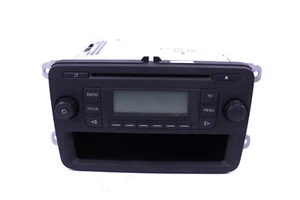 Autoradio original Skoda Blues Fabia II 5J 5J0035152 C schwarz Radio + Code - Bild 1 von 2