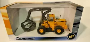 Cargadora de ruedas de madera 1:87 Cararama - Volvo L180C - Imagen 1 de 3