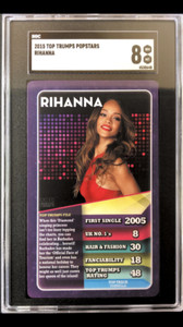Rihanna 2015 Top Trumps Pop Stars SGC 8 Pop 1 Entertainment Music Celebrity