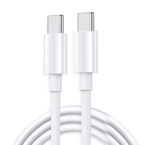 Type-C to Type-C PD 60WFast Charging Wire Data Transfer Cord for Computer Laptop - Zdjęcie 1 z 8