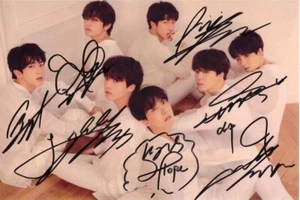 BTS Bangtan Boys Signed Autographed 8 x 10 Photo REPRINT - Picture 1 of 1
