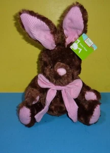 Pajarita de pana rosa Kids of America conejito de Pascua conejo peluche animal de peluche - Imagen 1 de 2