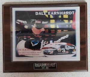 Dale Earnhardt Victory Plaque-Racing All-Time Greatest Driver 1951-2001 13"x10.5 - Picture 1 of 2