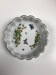 Vintage Ardalt Tart Quiche Dish, Oven to table Cookware, Butterflies And Berries - Picture 1 of 3