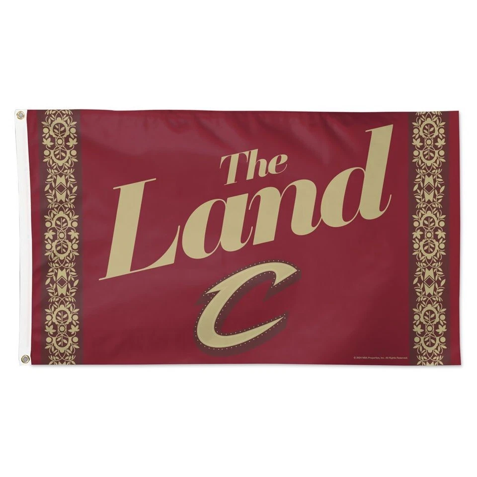CLEVELAND CAVALIERS 2023 CITY EDITION 3'X5' DELUXE FLAG NEW WINCRAFT 👀 - Image 1 of 1