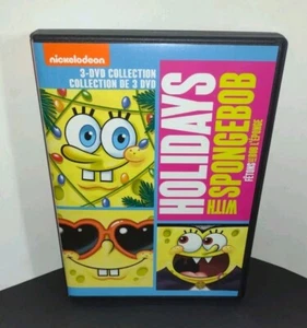 SpongeBob SquarePants: Holidays with SpongeBob (DVD, 2014, 3-Disc Set, Canadian) - Picture 1 of 8