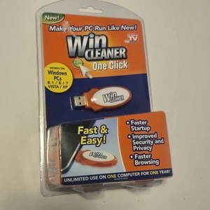 Win Cleaner USB-One Click, Fast & Easy Computer Clean,Optimize, Repair & Protect - Picture 1 of 2