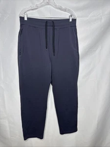 Public Rec Gamechanger Pants Mens 34x28 Blue Chino Tech Flat Front Drawstring - Picture 1 of 8