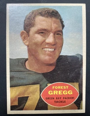 1960 Topps - #56 Forrest Gregg - Green Bay Packers EX  - Image 1 of 2