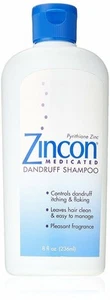 Zincon Pyrithion Zink medizinisches Schuppen Shampoo angenehmer Duft 8 Unzen - Bild 1 von 3
