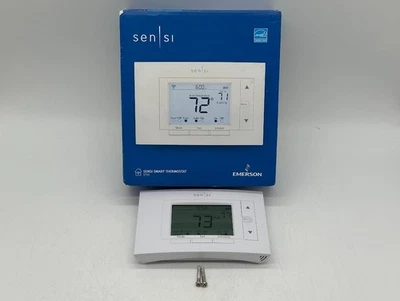 Emerson Sensi ST55 Thermostat READ/FOR PARTS!! - Image 1 of 3