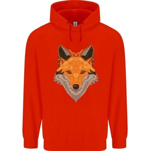 Sudadera Para Hombre Polygonal Fox 80% Algodón - Imagen 1 de 27