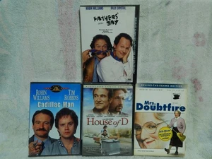 Father's Day + Cadillac Man + House of D + Mrs. Doubtfire (DVDs) Robin Williams - Imagen 1 de 7