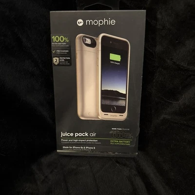 Morphine Juice Pack Air Case With Battery For iPhone 6s & iPhone 6 Brand New - Image 1 of 4